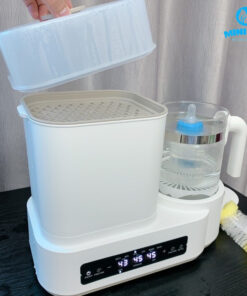 Chức năng hâm nóng sữa của máy tiệt trùng đa năng moaz bébé mb-031