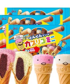Bánh ốc quế Glico Caplico Nhật Bản cho bé