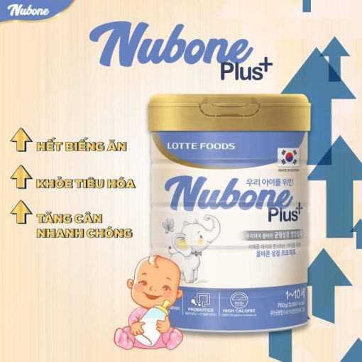 Sữa Nubone Plus cho bé biếng ăn