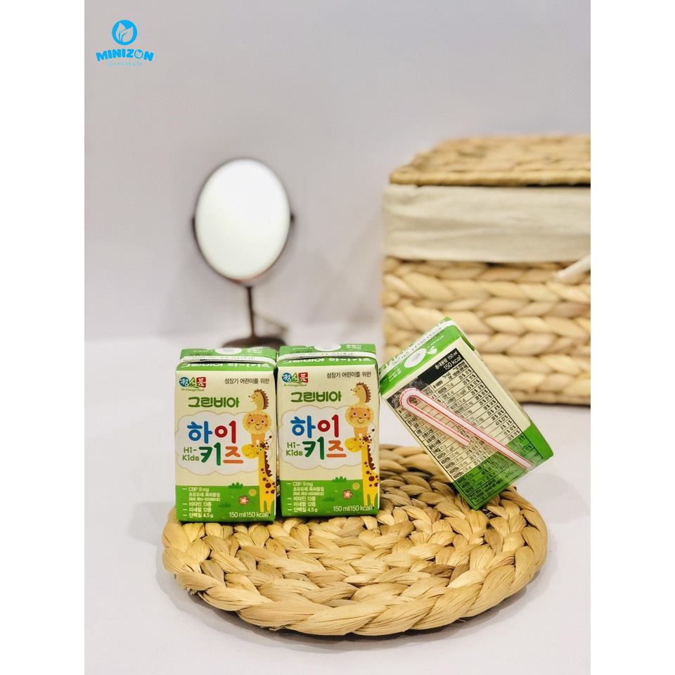 Sữa nước Greenbia HiKids Hàn Quốc