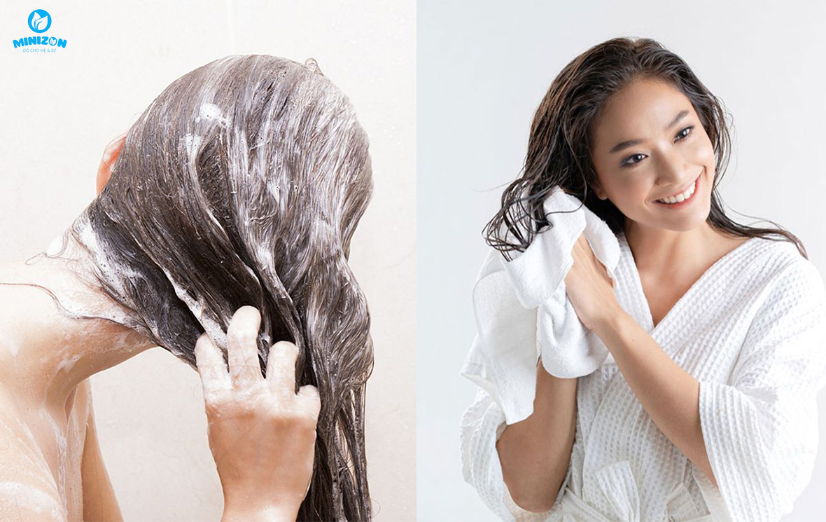 Dấu hiệu tóc rụng sau sinh ở phụ nữ