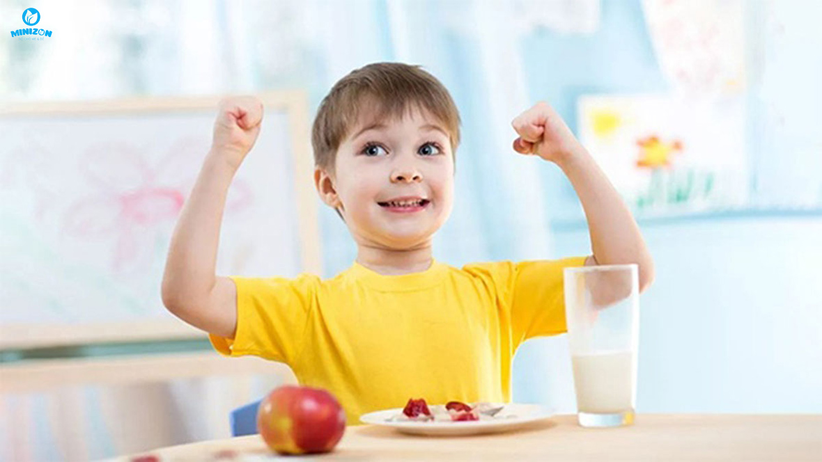Tăng cường sức khỏe đường ruột cho trẻ