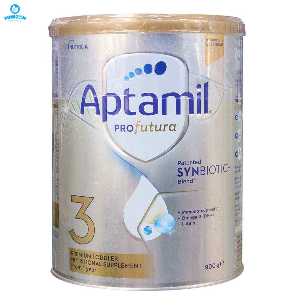 Cách pha sữa Aptamil Úc số 3 (Bé từ 1 - 3 tuổi)