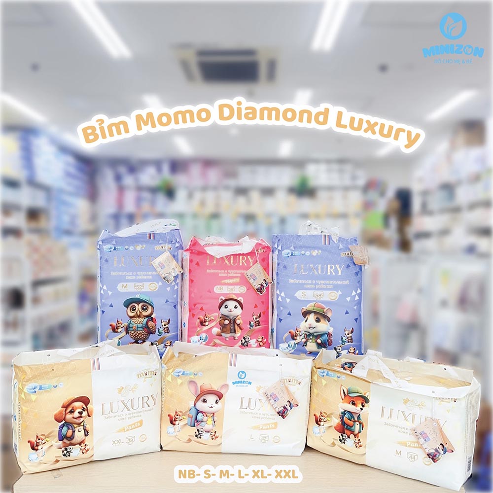 Sản phẩm Bỉm Momo Diamond Luxury