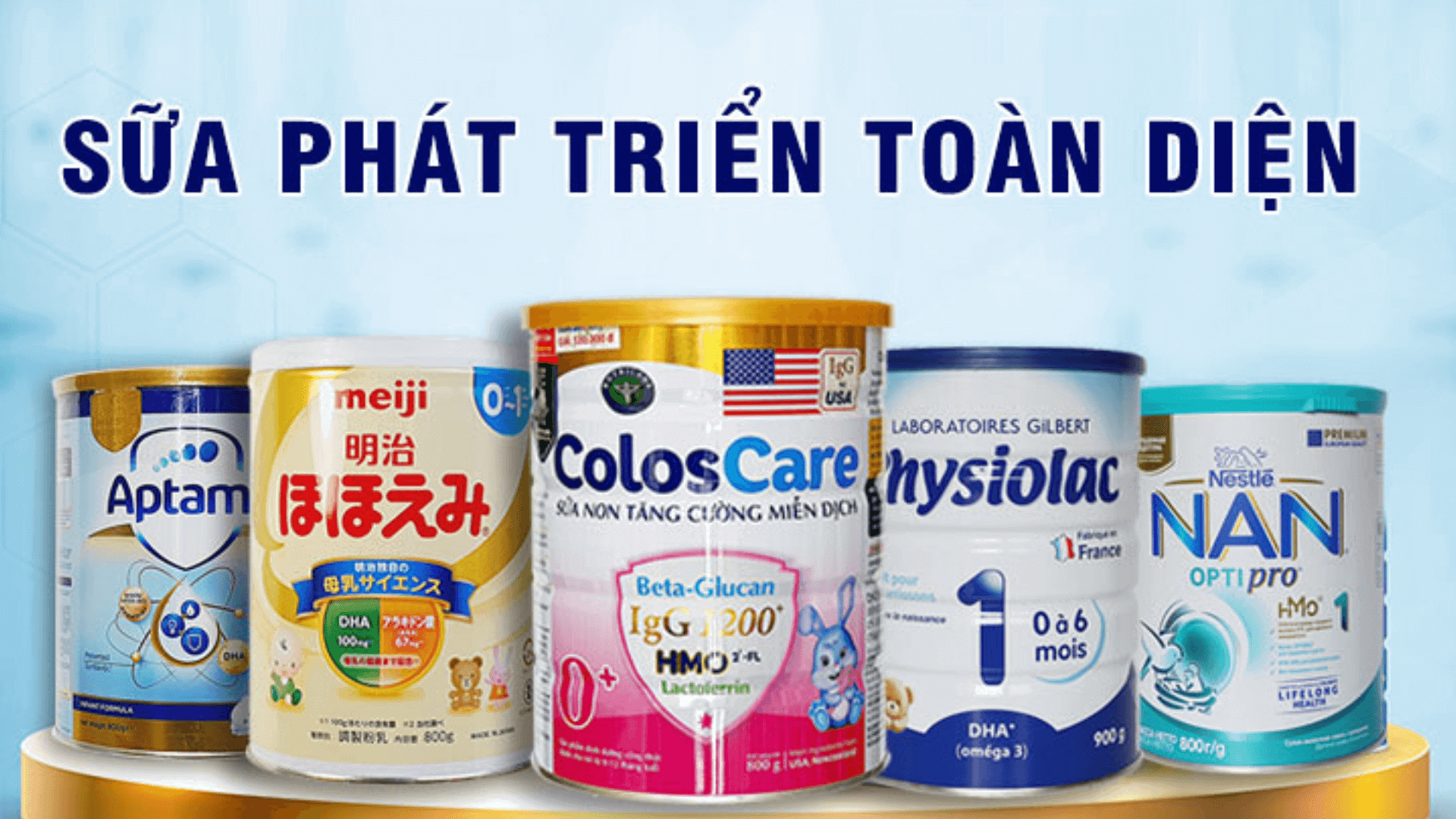 1.Vì sao sữa phát triển toàn diện lại quan trọng với sự phát triển của bé?
