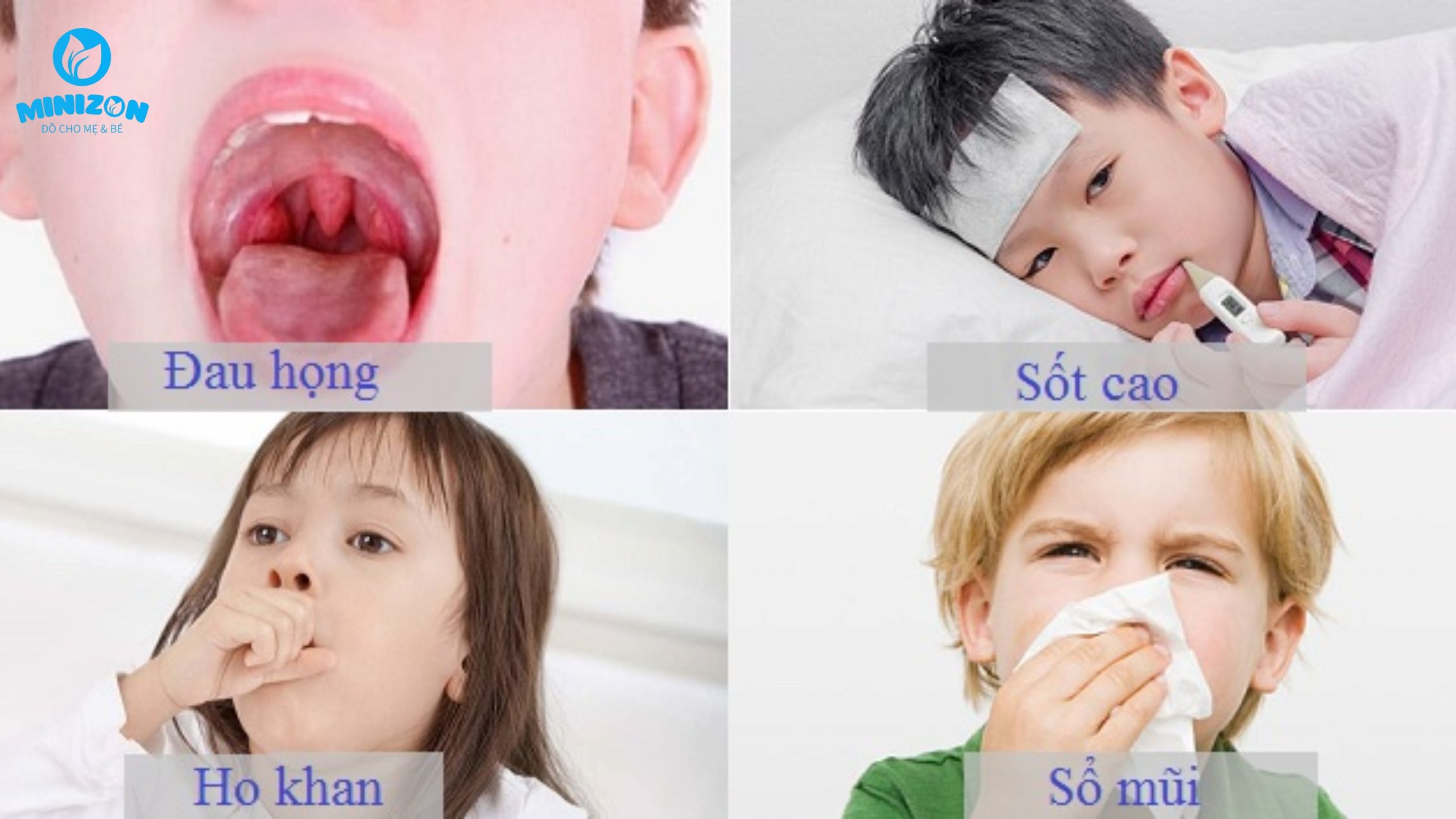 Bé bị ho và những dấu hiệu